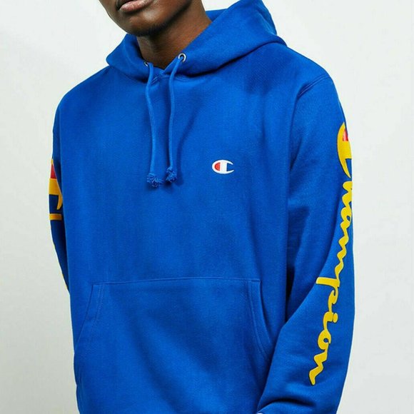 Champion Other - CHAMPION REVERSE WEAVE ARM SCRIPT HOODIE Size M